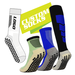 Rutschfeste Herren-Kompressions-Fußballsocken, personalisierte Unisex-Grip-Crew-Sportsocken, rutschfeste Fußballsocken - Product Image 3