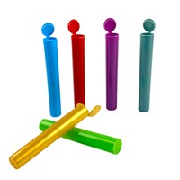 Tubes en plastique à presser anti-enfants personnalisés de 78 mm, 90 mm, 98 mm, 109 mm, 116 mm pour l'emballage de médicaments, imprimés avec des couleurs personnalisées