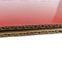 Carton d'expédition ondulé de papier kraft recyclé épais de haute qualité avec conception de logo de marque imprimé personnalisé en gros
