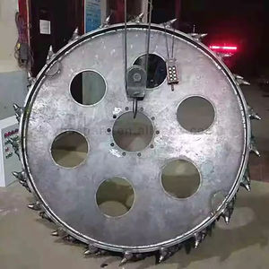 Máquina <span class=keywords><strong>de</strong></span> zanjas semiautomática, máquina zanjadora <span class=keywords><strong>de</strong></span> disco, zanjadora multifuncional <span class=keywords><strong>para</strong></span> <span class=keywords><strong>tractor</strong></span> agrícola a la venta - Product Image 4