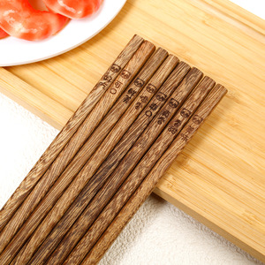 Baguettes en bois de saule, une baguette par personne, baguettes en bois pour la maison, en bois massif non peint et non ciré - Product Image 2