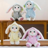 Muñeco de peluche articulado de 15 cm Lina Bunny Bear Panda, colgante para bolso, llavero y amuleto para cadena