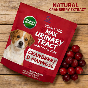 OEM/ODM Masticables <span class=keywords><strong>para</strong></span> el Tratamiento de Infecciones Urinarias en Perros, Suplemento de Arándanos de Máxima Potencia <span class=keywords><strong>para</strong></span> Perros + D-Manosa <span class=keywords><strong>para</strong></span> el Control de la Vejiga - Product Image 1