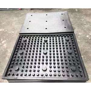 Panel de Goma Sólida para Reducción de Ruido, 1000x800x23mm, Negro, Reductor de Velocidad, Equipo de Estacionamiento, Tapete de Absorción de Impactos - Product Image 2