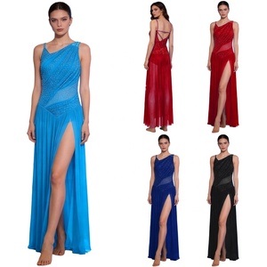 Vestido de Danza Lírica para Mujer, Venta al Por Mayor, Vestidos Largos para Danza Moderna, Traje para Actuaciones en Escenario, Espectáculos y Competiciones - Product Image 1