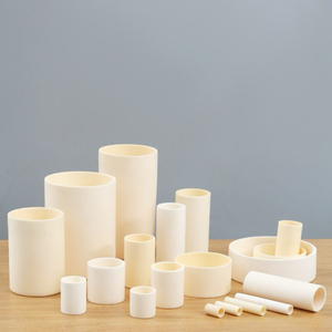 มีถ้วยหลอมเซรามิกอะลูมินา Al2O3 99.7% สำหรับการอบชุบเวเฟอร์เซมิคอนดักเตอร์และการทดลองที่มีความแม่นยำสูง - Product Image 1