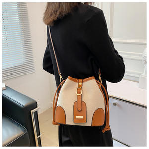 Sac seau imprimé au design personnalisé commandes en gros disponibles couleurs contrastées femmes sac à bandoulière pour le quotidien - Product Image 3