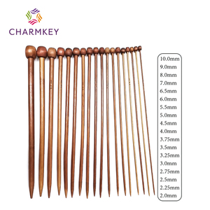Wholesale 18 <strong>Pairs</strong> <strong>of</strong> Bamboo Needles Single Pointed Bamboo <strong>Stick</strong> Needle for Knitting - Product Image 2