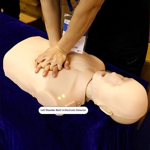 Maniquí de Simulación de RCP SCIEDU, Modelo de Medio <span class=keywords><strong>Cuerpo</strong></span> <span class=keywords><strong>Humano</strong></span>, Entrenamiento de Primeros Auxilios, Respiración Artificial, Simulador Médico - Product Image 2