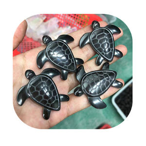 New Arrivals Gesneden Dier Schildpad Natuurlijke Grijs Hematiet Crystal Zeeschildpadden Voor Verkoop - Product Image 1