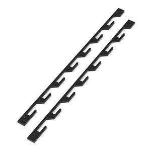 Adjustable Clothes <b>Rail</b> Aluminum Alloy Wall Mounted Wardrobe Clothing Organizer Rectangle Telescopic Growth Type - Product Image 3