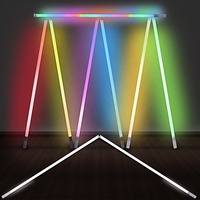 Shenzhen toptan yüksek kaliteli T8 18w DC5V pil powered renk değişen ışıkları dmx rgb Led tüp ışık