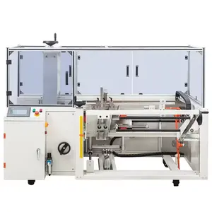 DKX4540X Fully Automatic Cases Erecting and Tape Sealing Machine Carton Erector and Bottom Sealer box sealing packaging machine