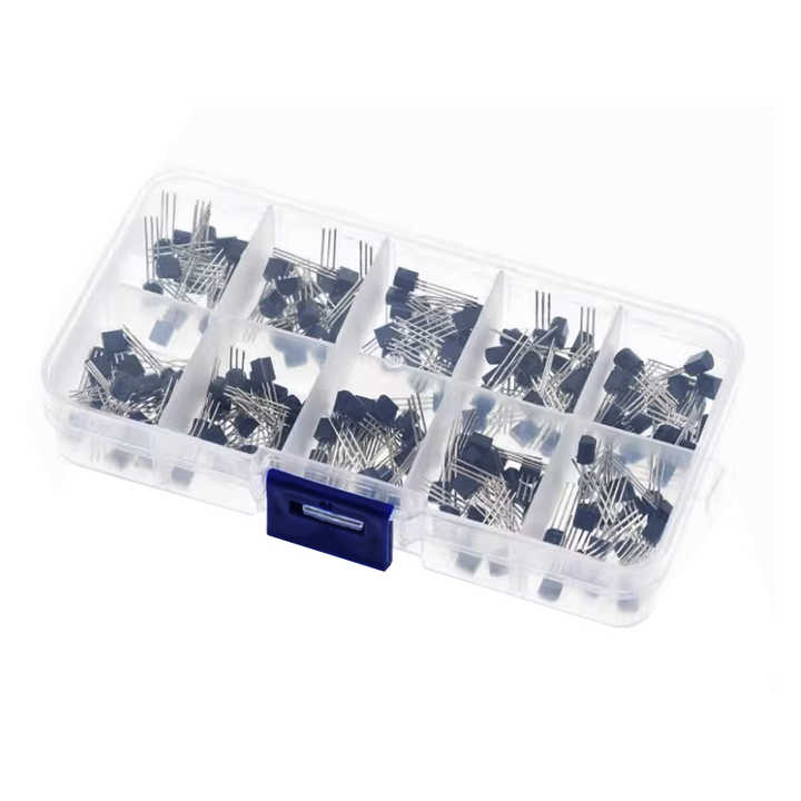10 tipos de especificaciones un total de 200 Transistor Box Set TO-92 ...