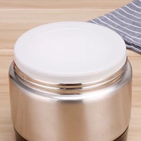 Boîte à lunch isotherme en acier inoxydable disponible en plusieurs tailles, triple étage en plastique, anti-fuite, emballage alimentaire écologique