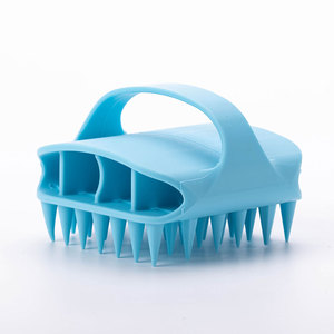 2 in 1 Hair Scrubber <b>Scalp</b> Stimulator Exfoliator Brush Silicone <b>Scalp</b> <b>Massager</b> Shampoo Brush for Hair Growth Dandruff Removal - Product Image 5