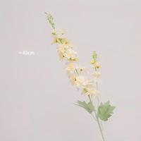 Tige de fleur artificielle Delphinium en soie bleue pour la décoration de mariage et de la maison