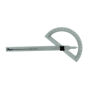 Outil de mesure d'angle en métal à 180 degrés pour le dessin et la géométrie - Product Image 2