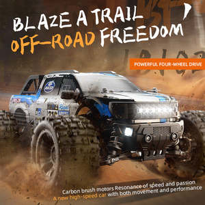 Coche de Control Remoto a Escala 1:18, Grado Adulto, Tracción en las Cuatro Ruedas, Alta Velocidad, Derrape, Todoterreno, Escalada, <span class=keywords><strong>Monster</strong></span> <span class=keywords><strong>Truck</strong></span> - Product Image 4