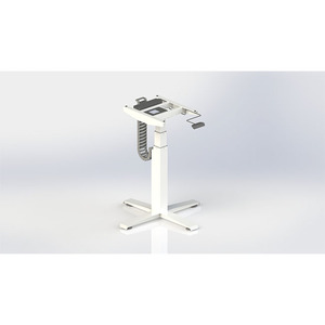 Fournisseur en gros Pied électrique réglable à colonne unique 3 niveaux 620-1260mm Compact et facile à transporter - Product Image 4