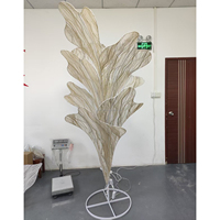 Fournitures pour fêtes et événements, accessoires de mariage, éclairage LED, fleurs géantes, décoration de scène de mariage, décoration de bord de route