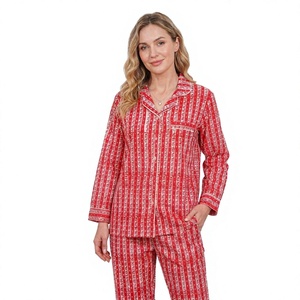 Vestido de noche con estampado indio para mujer, ropa de verano de algodón puro, conjunto de PJ, ropa de resort, vestido de noche de la mejor calidad, vestido de Yoga matutino - Product Image 1