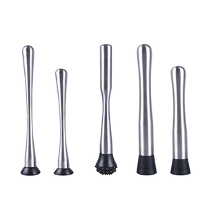 แท่งเหล็กผสมเครื่องบดทำจากสแตนเลส304แท่งกดน้ำมะนาวแท่งค้อนบดไอติมบด - Product Image 2