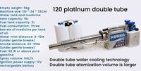 Fumigateur thermique portable pour la désinfection agricole, pulvérisateur à fumée avec moteur à essence à forte production de fumée