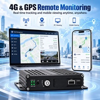 Sistem Monitor Mundur 4G GPS AI MDVR BSD Alarm Visual & Suara Kontrol Jarak Jauh Tampilan Langsung Realtime Platform Web 1080P IR IP69K