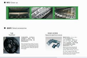 Prix d'usine Machine de broyage automatique en plastique en acier inoxydable Puissant broyeur de résine plastique - Product Image 2