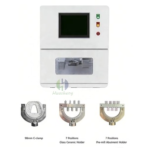 Fresatrice Dentale a Umido e a Secco, Attrezzatura per Laboratorio Odontotecnico, Tipo HS01, Macchina da Taglio e Fresatura CAD CAM a 5 Assi di Tipo Verticale - Product Image 5