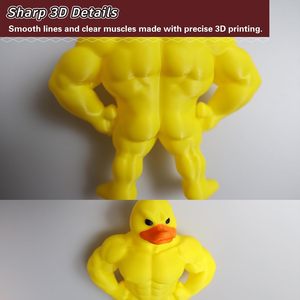 Nueva Estatua Creativa de Pato Musculoso con Abdominales, Modelo Animal, Decoración Divertida para el Hogar o Escritorio, Regalo Novedoso para Niños, Juguete de Broma - Product Image 2