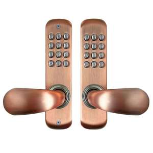 Waterproof Stainless Steel Mechanical <strong>Code</strong> <strong>Lock</strong> for Wooden and Fireproof <strong>Doors</strong> - Product Image 1