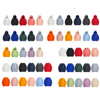 Sudaderas con Capucha de Algodón Grueso en Blanco de 330 G de Máxima Calidad para Hombre, Sudaderas Tipo Pullover de Alta Calidad en Tallas Grandes y Extragrandes
