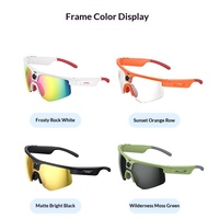 Q02 Lunettes Intelligentes d'Extérieur 13MP avec Étui de Recharge, Recharge Inversée, Capture Photo, Visualisation d'Images, Reconnaissance d'Objets, Assistant IA