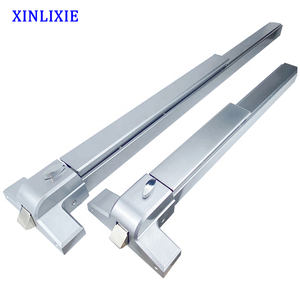 Thoát hiểm khẩn cấp thương mại sắt sơn Sliver an toàn dọc roddoors phần cứng <span class=keywords><strong>Exit</strong></span> chống hoảng loạn thanh - Product Image 3
