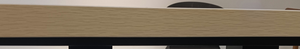 Table de restaurant en bois minimaliste, design moderne oblong, mobilier commercial durable pour hôtel et salle à manger - Product Image 5