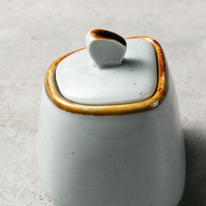 <span class=keywords><strong>Sucrier</strong></span> en porcelaine avec couvercle, <span class=keywords><strong>sucrier</strong></span> en céramique, bol à bonbons Design moderne, <span class=keywords><strong>sucrier</strong></span> en céramique gris - Product Image 5