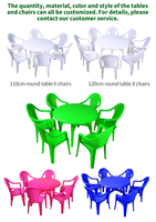 Chaises de jardin d'extérieur en PE, légères, empilables, imperméables, confortables, pour restaurant, parc, salle à manger