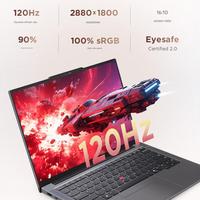 Portátil Lenovo ThinkPad E14 AI con Intel Core Ultra 5 7, 32GB, SSD de 1TB, pantalla IPS de 14 pulgadas, 2.8K, 120Hz, 100% sRGB, para negocios.