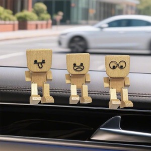 ตุ๊กตาไม้สำหรับเขย่าเท้าตุ๊กตาไม้ที่มีแม่เหล็ก12ชิ้น - Product Image 5