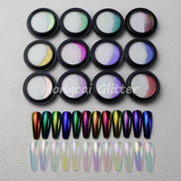 Toptan Polyester Aurora Pigment Toptan Opal Sim Tozu Epoksi Reçine El Sanatları Noel Süsleri için