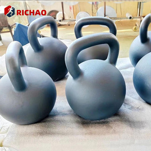 Vente en gros d'usine - Ensemble de kettlebells en fonte de 16 kg, 32 kg, 48 kg - Équipement de gym - Kettlebell en fonte - Product Image 5