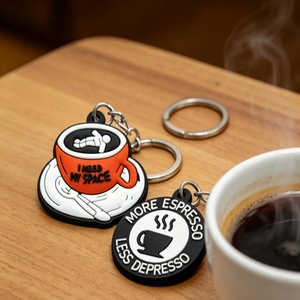 Supplier Vendor New Styles Popular Wholesale Themed Promotional Keychains Carabiners Lightweight PVC Key Accessories