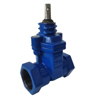 DIN femelle Npt Bspt joint souple vanne filetée DN15 DN20 DN25 DN32 DN40 DN50 PN10/PN16