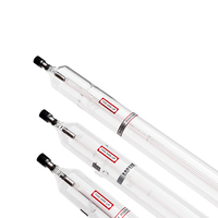 Lasea Seri F Laser Tubo 80W 1250Mm, Kaca Ke Segel Logam Garansi 18 Bulan Dot Merah 60W EFR CO2 Tabung Laser Lazer Tup