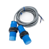 Sensor de Proximidad Capacitivo Inductivo de Plástico M30, Salida NPN y PNP con Cable de 2 Metros