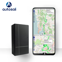 AutoSali GGPS 2G Traceur GPS Micro Mini pour Vélo avec Application Android, Géolocalisation en Temps Réel, Compatible PC pour Animaux de Compagnie AT02