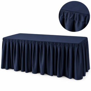 Mantel plisado Scuba, lavable a máquina y de tamaño personalizado para proveedores textiles de hostelería y compradores de proyectos hoteleros - Product Image 1