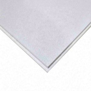 Panneaux <span class=keywords><strong>de</strong></span> <span class=keywords><strong>plafond</strong></span> acoustiques en laine <span class=keywords><strong>de</strong></span> <span class=keywords><strong>verre</strong></span> et plaques <span class=keywords><strong>de</strong></span> plâtre acoustiques <span class=keywords><strong>de</strong></span> la marque Norlin avec voile <span class=keywords><strong>lisse</strong></span> blanc - Product Image 1